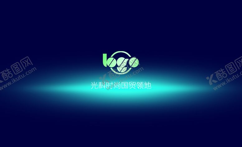 编号：15882807121308144837【酷图网】源文件下载-蓝色科技感名片
