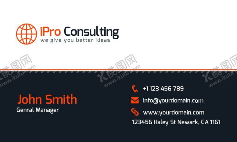 编号：46616310120643028950【酷图网】源文件下载-商业名片