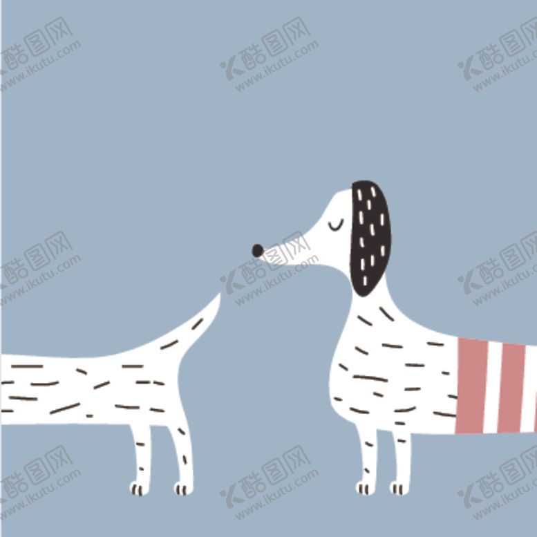 编号：73683809251717536856【酷图网】源文件下载-卡通猫狗创意插画