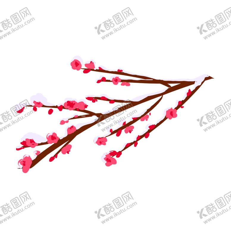 编号：35715910071500453934【酷图网】源文件下载-梅花树枝元素