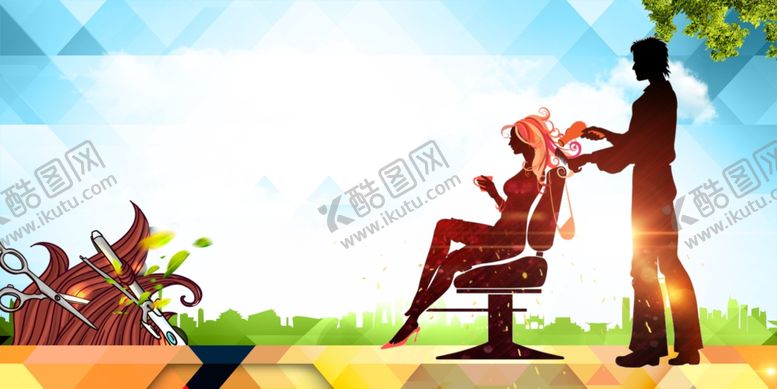 编号：23875109182043588213【酷图网】源文件下载-美发背景