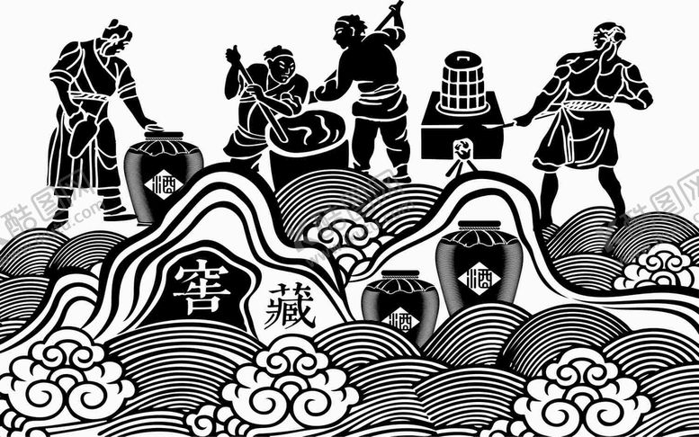 编号：50842609161113326415【酷图网】源文件下载-酿酒矢量图
