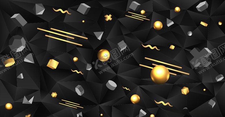编号：98630810310851043488【酷图网】源文件下载-金色抽象背景