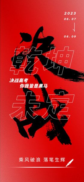 决战高考海报