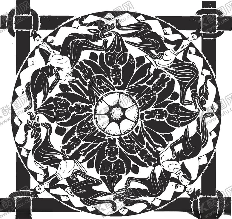 编号：50295310312202454091【酷图网】源文件下载-镂空花图案