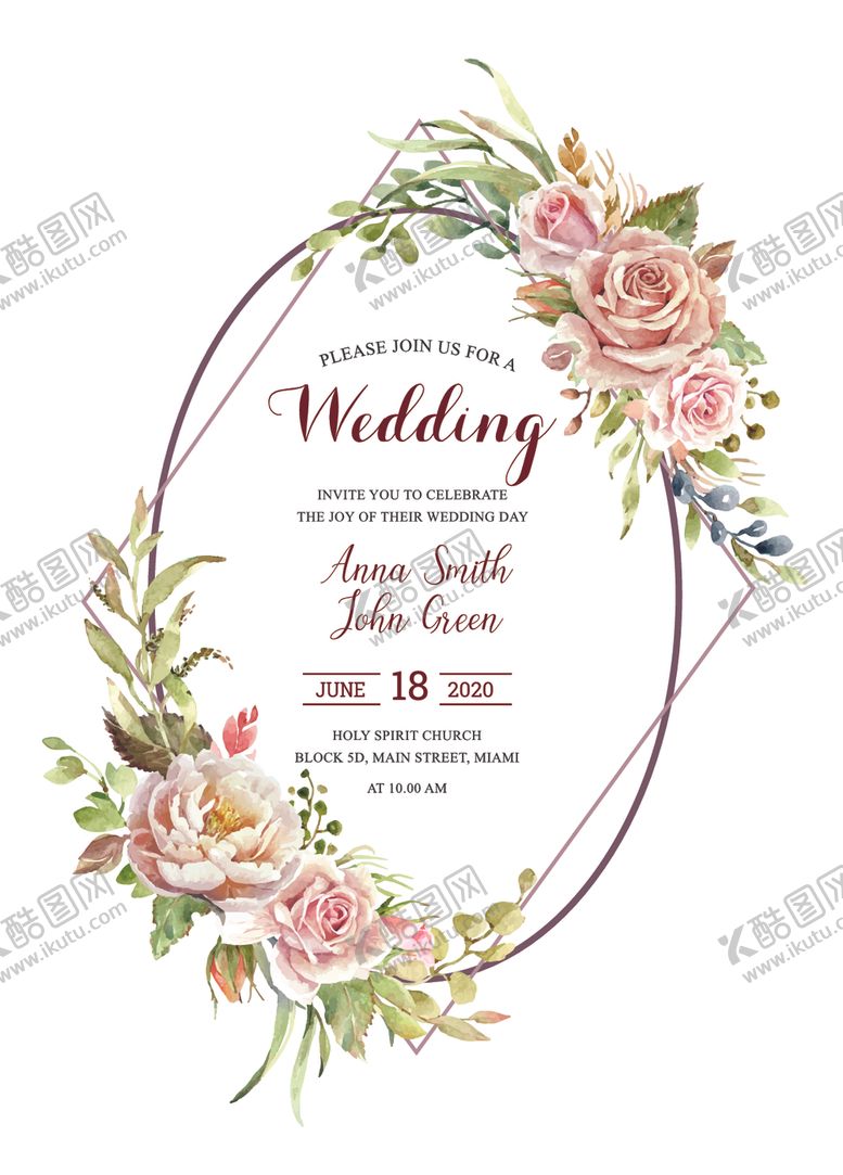 编号：65511509181716487760【酷图网】源文件下载-水彩花卉