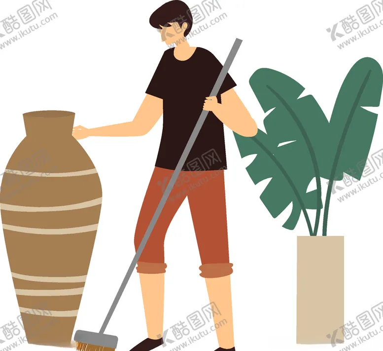 编号：39477304152134269640【酷图网】源文件下载-打扫卫生
