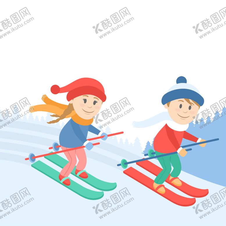 编号：95782305010625303749【酷图网】源文件下载-滑雪