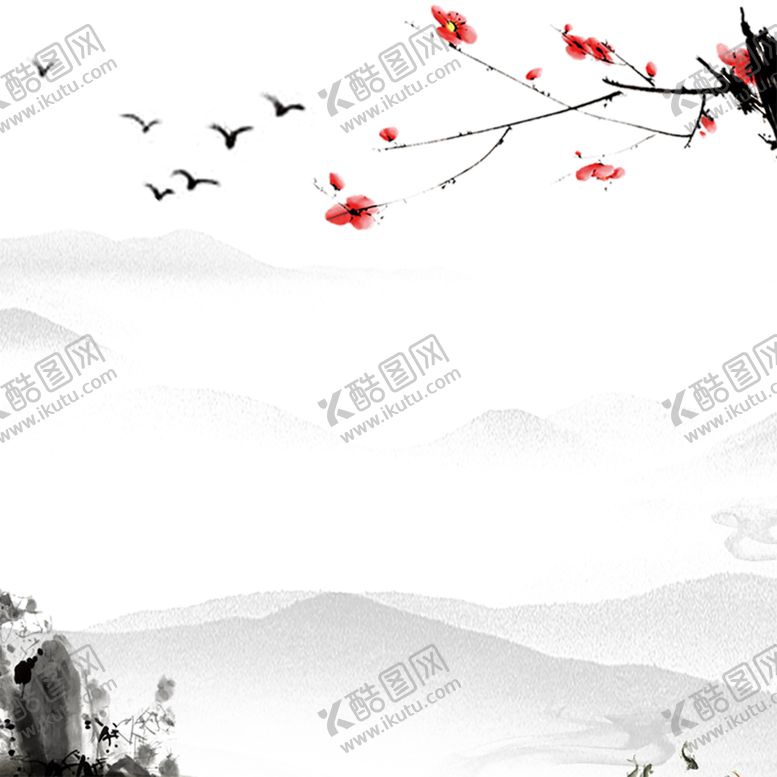 编号：59258009300607211100【酷图网】源文件下载-水墨画