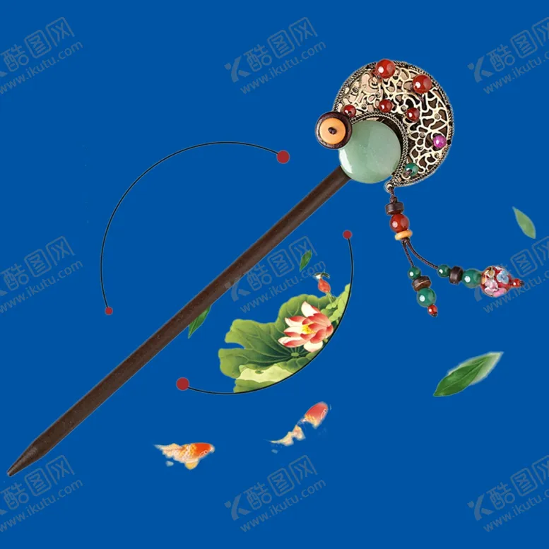 编号：33036107010640325793【酷图网】源文件下载-簪子