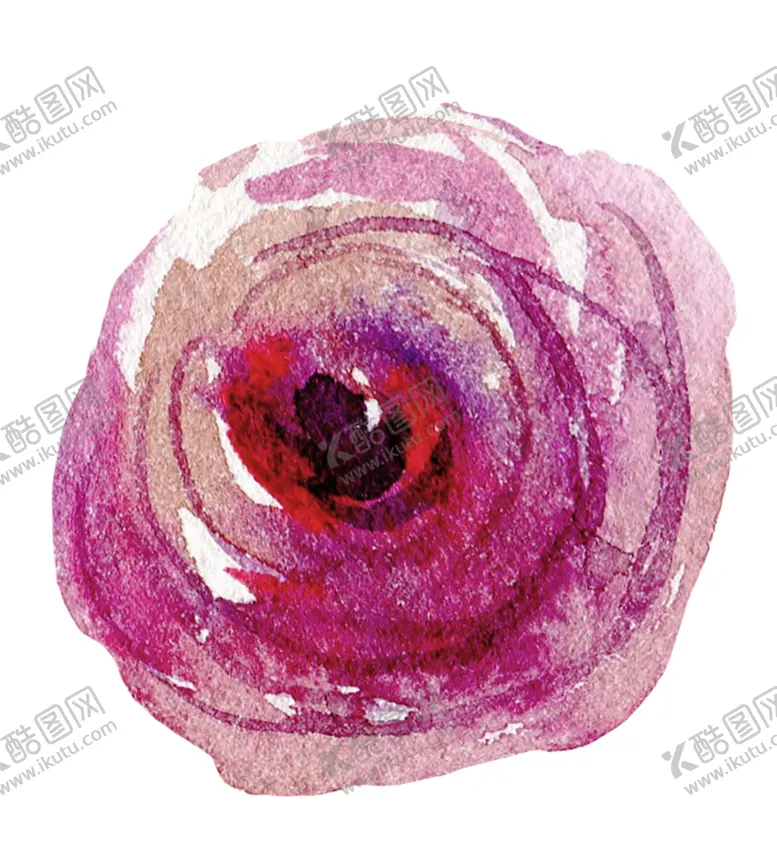 编号：49686202050837511610【酷图网】源文件下载-水彩花卉