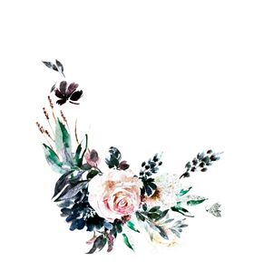 水彩绘画梦幻图案