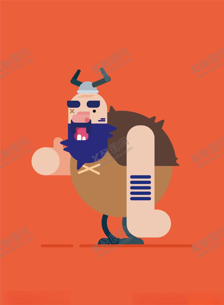 编号：17576907132233049498【酷图网】源文件下载-怪兽插画