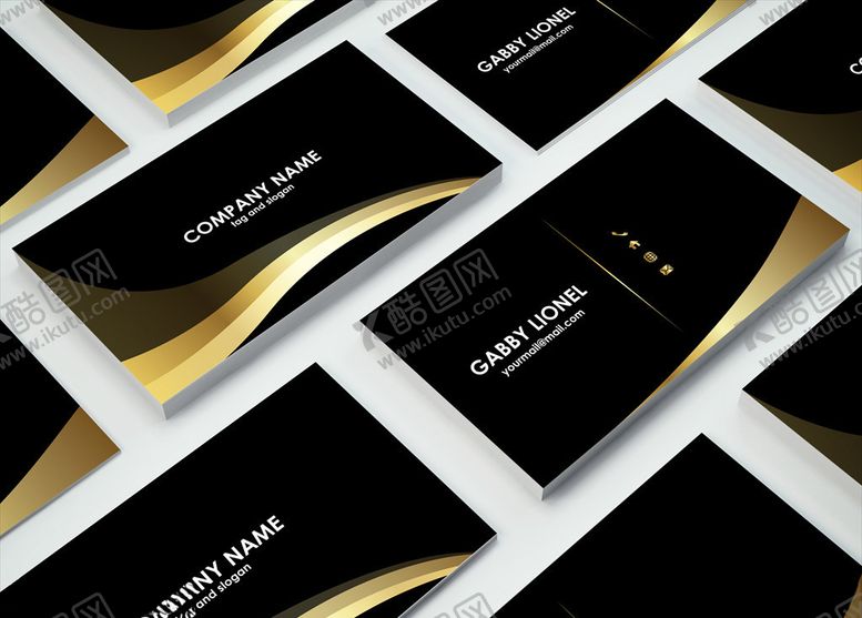 编号：17867309261320217575【酷图网】源文件下载-矢量名片模板