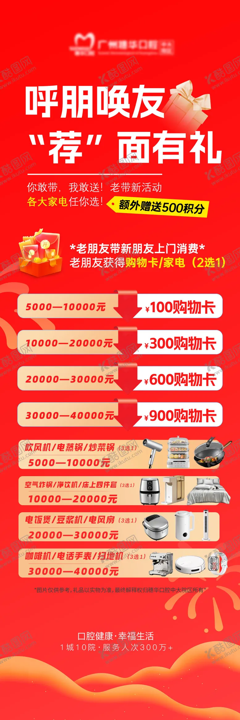 编号：98439804221947293698【酷图网】源文件下载-呼朋唤友荐面有礼长图海报