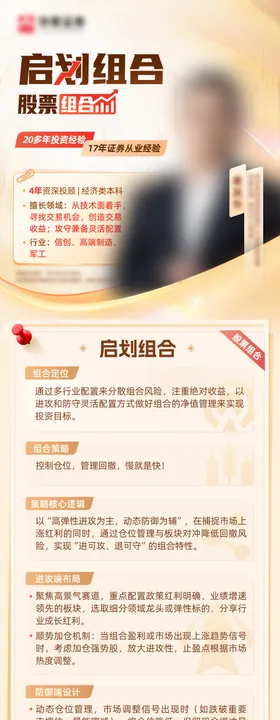 金融证券长图
