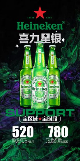 酒吧酒水套餐海报