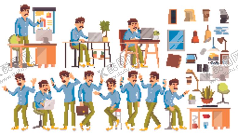 编号：13819010071139354405【酷图网】源文件下载-人物插画