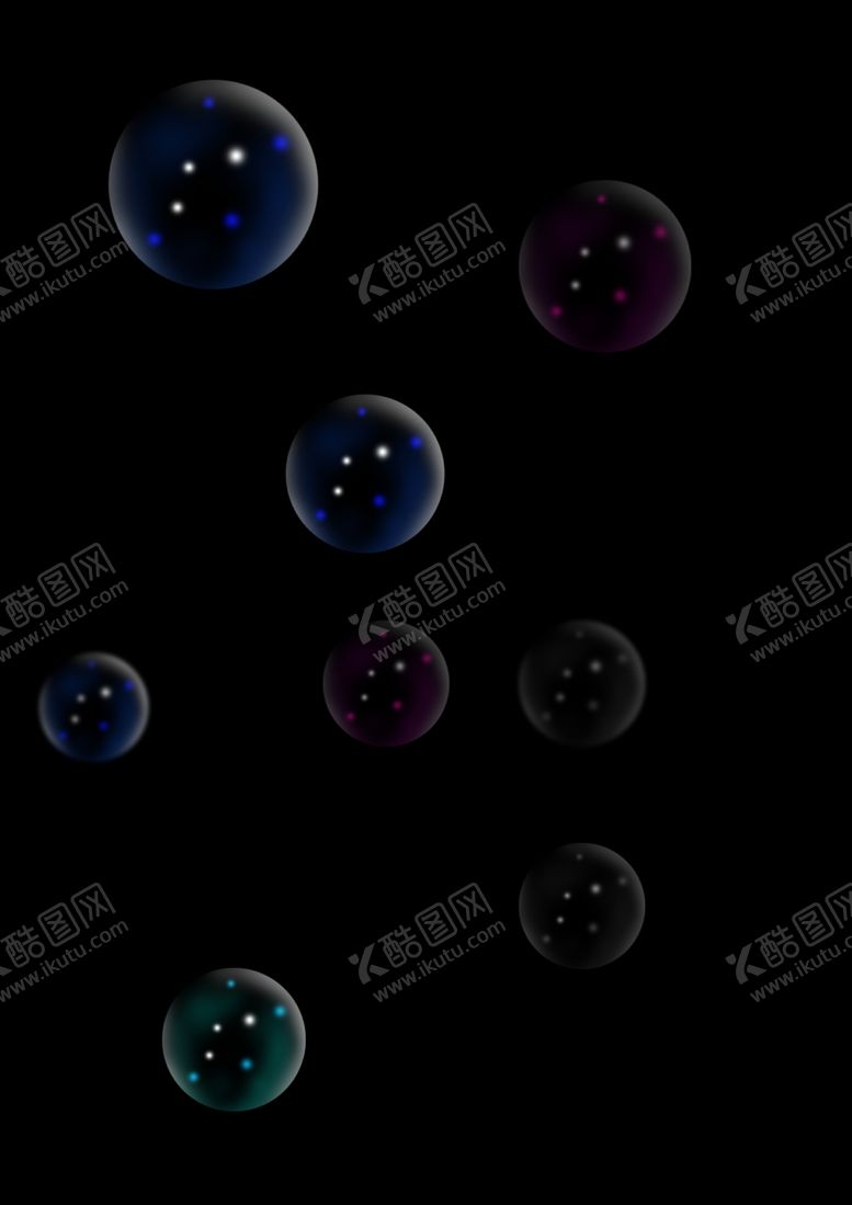 编号：19673906240351119273【酷图网】源文件下载-彩色泡泡