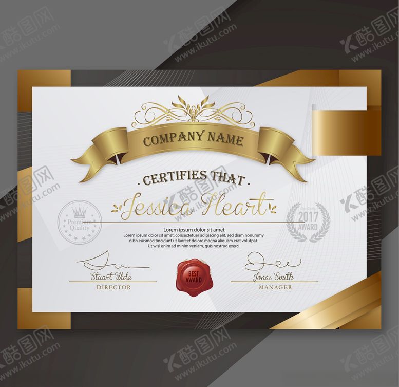 编号：98796509271809367799【酷图网】源文件下载-证书