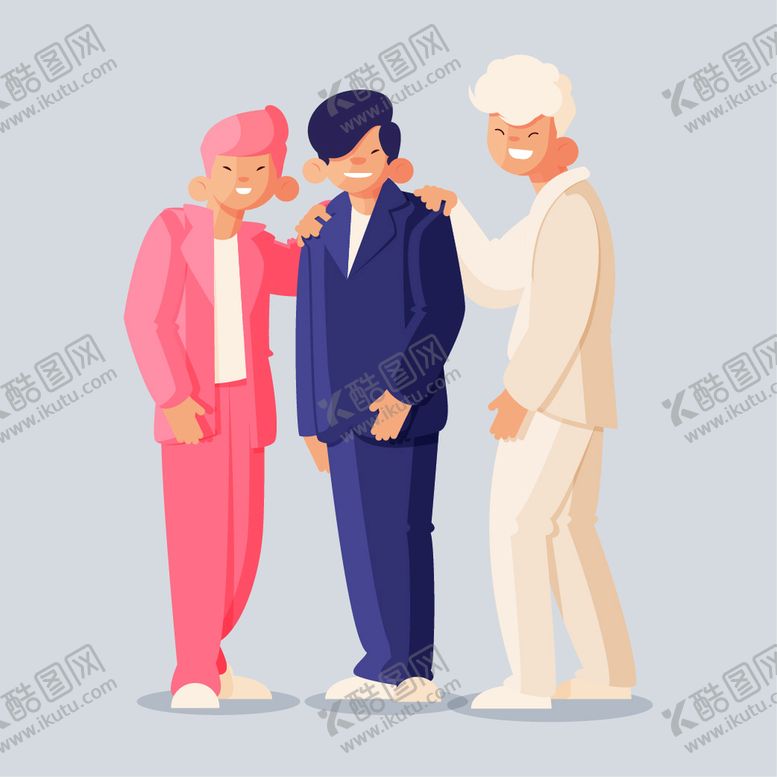 编号：79864509261203382319【酷图网】源文件下载-卡通人物