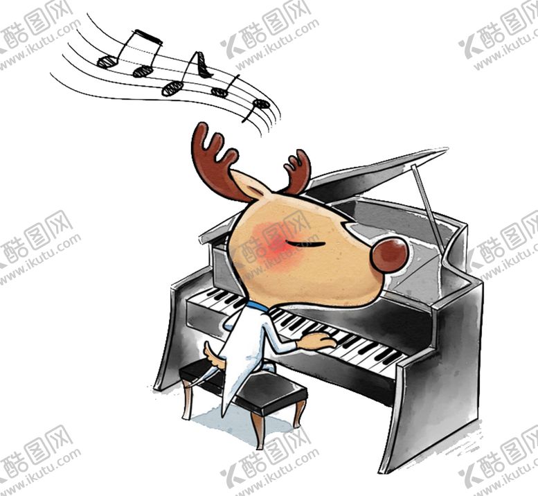 编号：78397009120516144712【酷图网】源文件下载-卡通长颈鹿