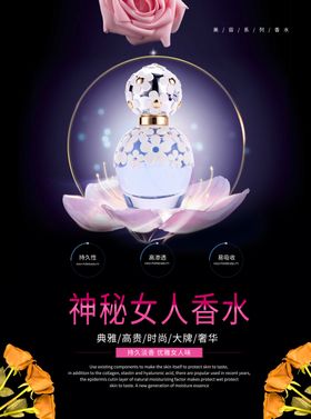 香水海报