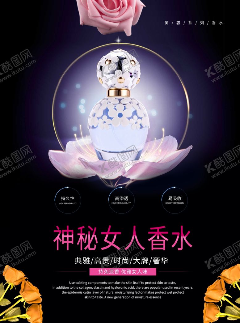 编号：22301906142124515795【酷图网】源文件下载-香水海报