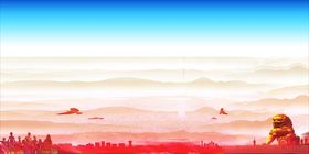 展板背景