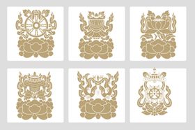 传统中式花纹图案