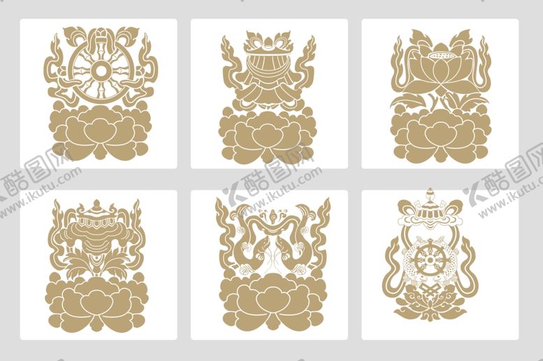 编号：37620011021653465172【酷图网】源文件下载-传统中式花纹图案