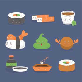 卡通食物