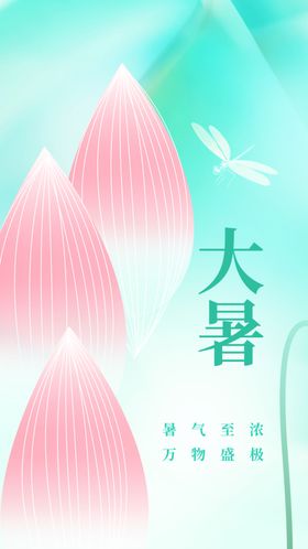 大暑活动节气传统宣传