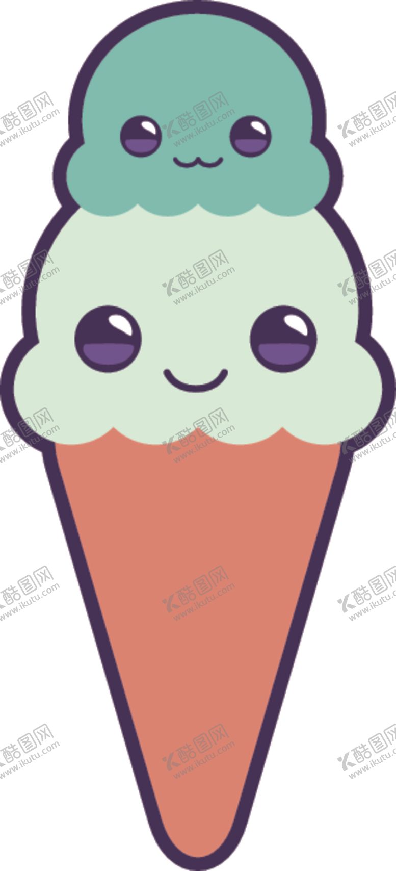 编号：17801310301640341021【酷图网】源文件下载-卡哇伊美食