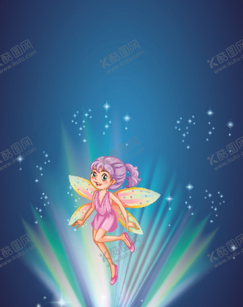 编号：43767705041307155234【酷图网】源文件下载-卡通小仙女