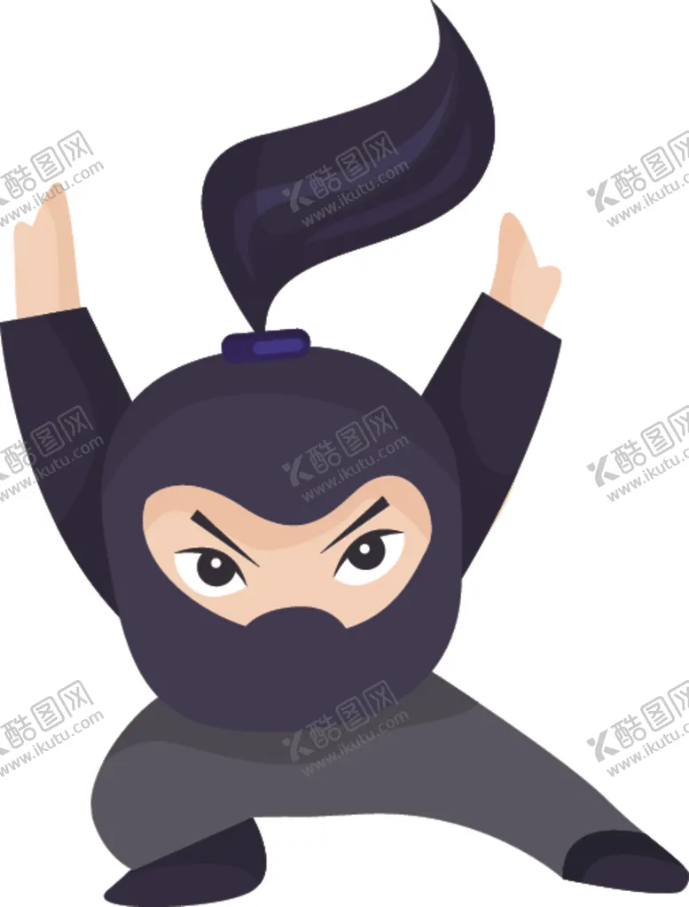 编号：59543704191640364221【酷图网】源文件下载-卡通忍者