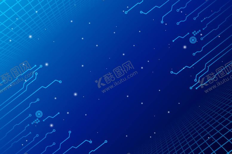 编号：71384509172226165601【酷图网】源文件下载-蓝色科技背景