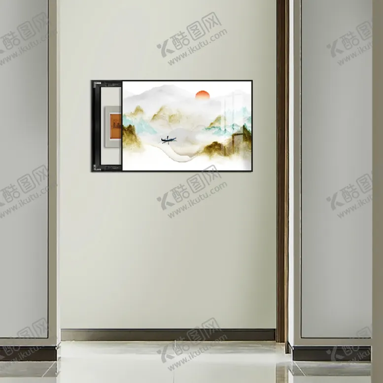 编号：28946901310440403259【酷图网】源文件下载-客厅壁画