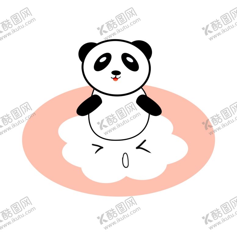 编号：44098104201255577160【酷图网】源文件下载-卡通熊猫