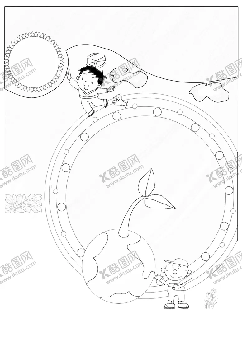编号：59746802271450576007【酷图网】源文件下载-黑白小报