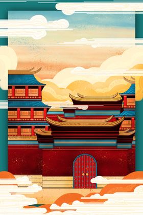 建筑插画