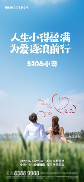 520遇上小满海报