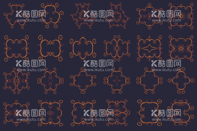 编号：41633612250104086551【酷图网】源文件下载-欧式花纹