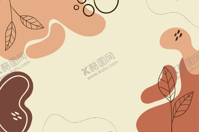 编号：23681709240032160789【酷图网】源文件下载-植物抽象背景