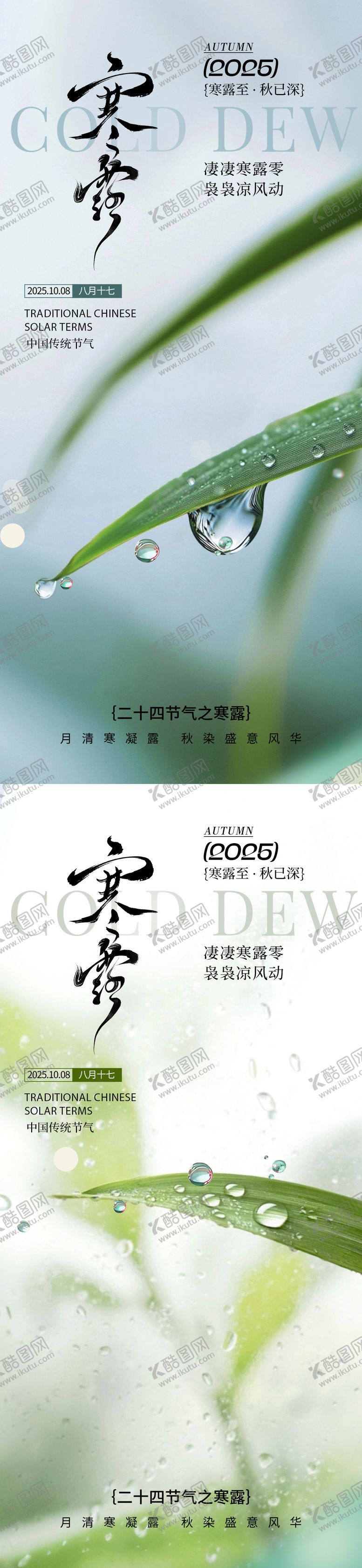 编号：71796409271932026702【酷图网】源文件下载-寒露节气海报