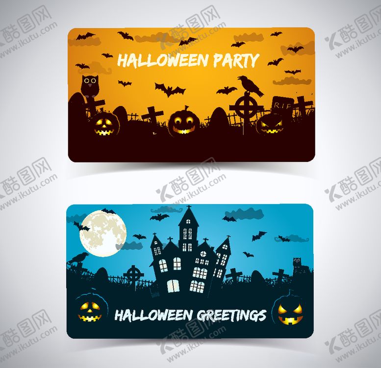 编号：28856309260406566334【酷图网】源文件下载-万圣节矢量插画