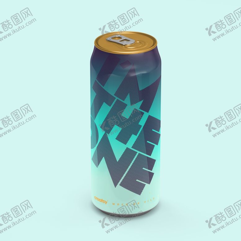 编号：42955609290854541842【酷图网】源文件下载-易拉罐样机