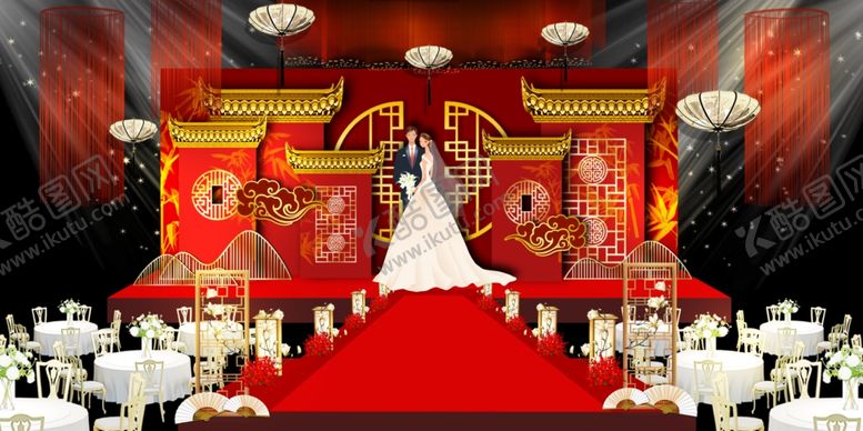 编号：94360705010005161071【酷图网】源文件下载-中式婚礼