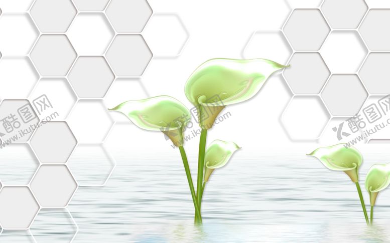 编号：65302910060902397115【酷图网】源文件下载-精简墙画