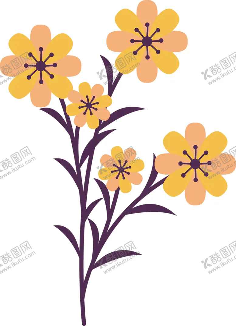编号：50695907021915118868【酷图网】源文件下载-鲜花素材